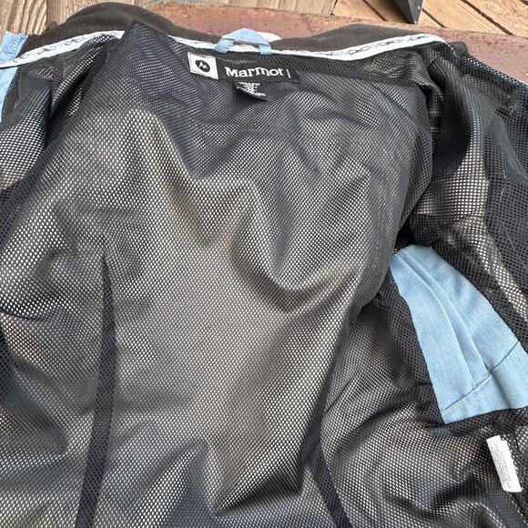 EUC Marmot Precip (?) Technical Jacket Powder Blue - Rain, Wind, Snow - Picture 9 of 15